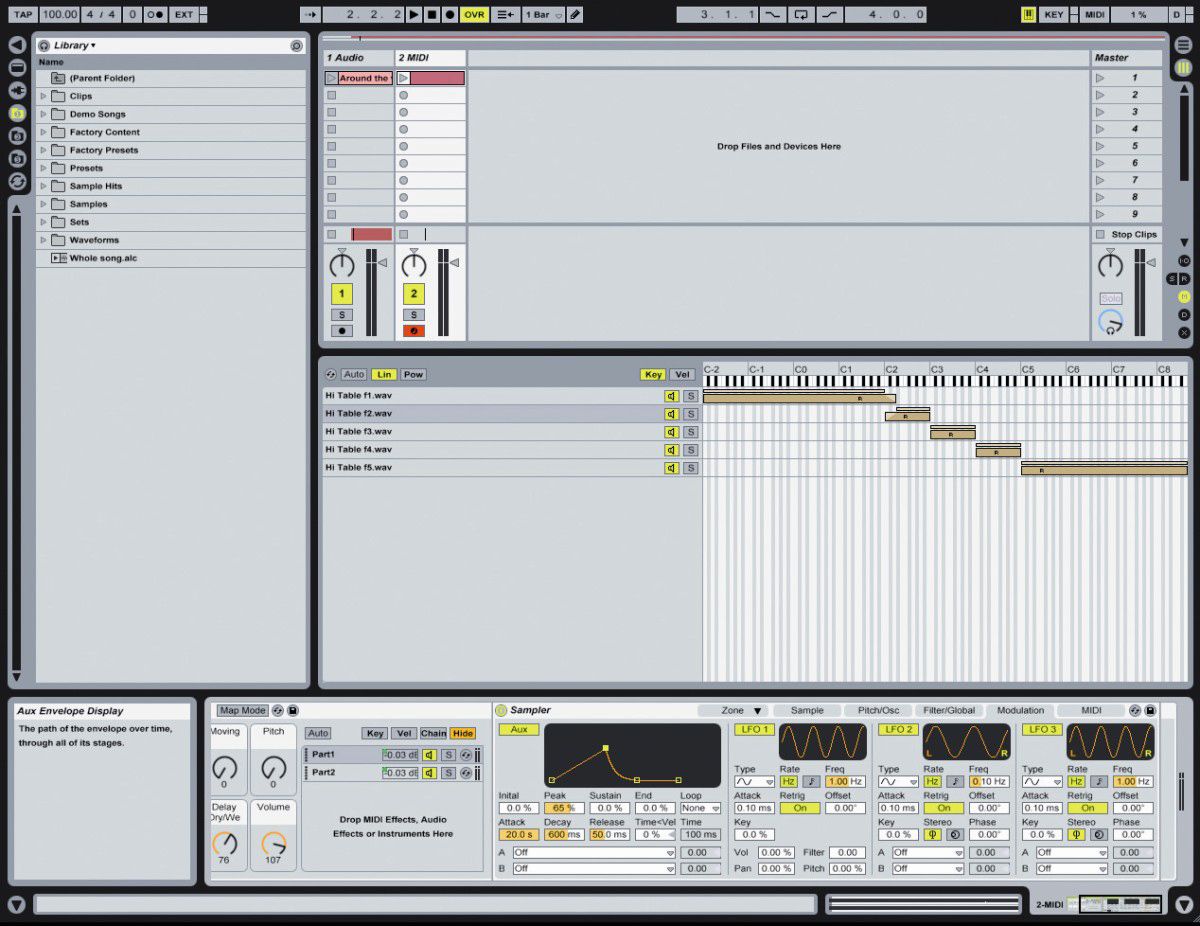 The Modulation window is one of the best features