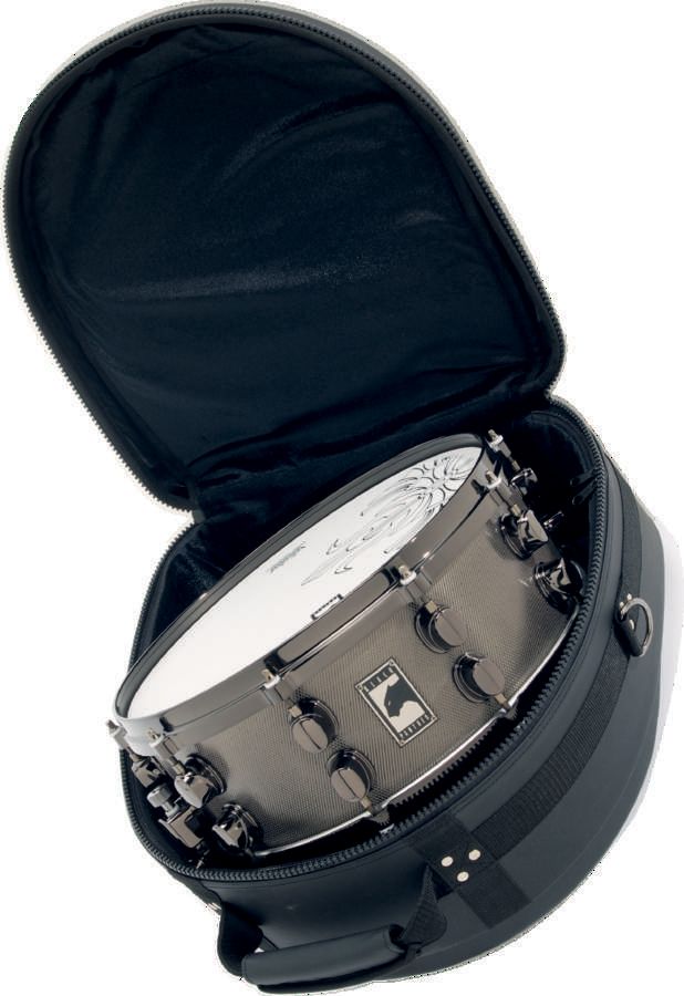 The zip-up, semi-hard case is included.