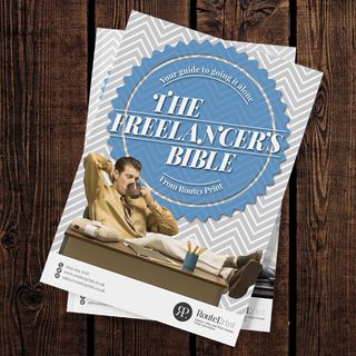 The Freelancer's Bible from Route 1 Print gives you the knowledge to make your design business a success