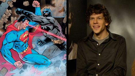 Jesse Eisenberg Talks Batman Vs Superman / Man Of Steel 2 | GamesRadar+