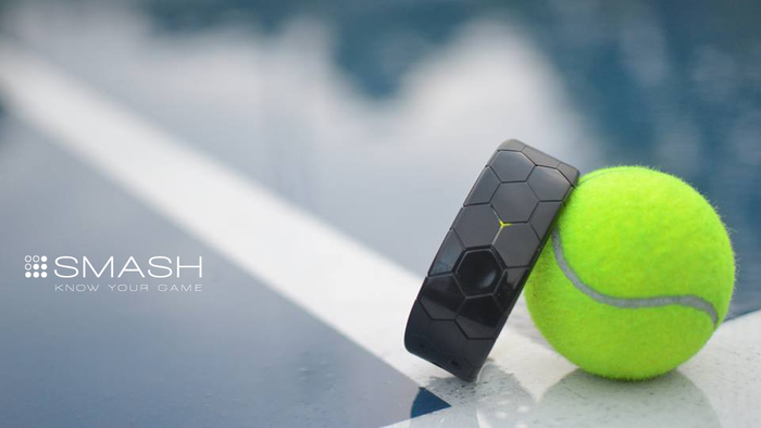 Smash tennis wearable