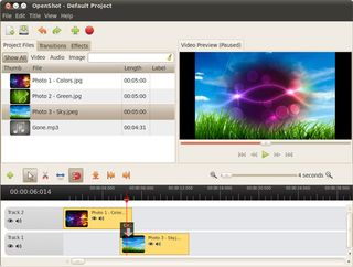 Create DVDs and YouTube clips with OpenShot