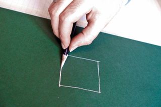 How to draw basic shapes: how to draw a square