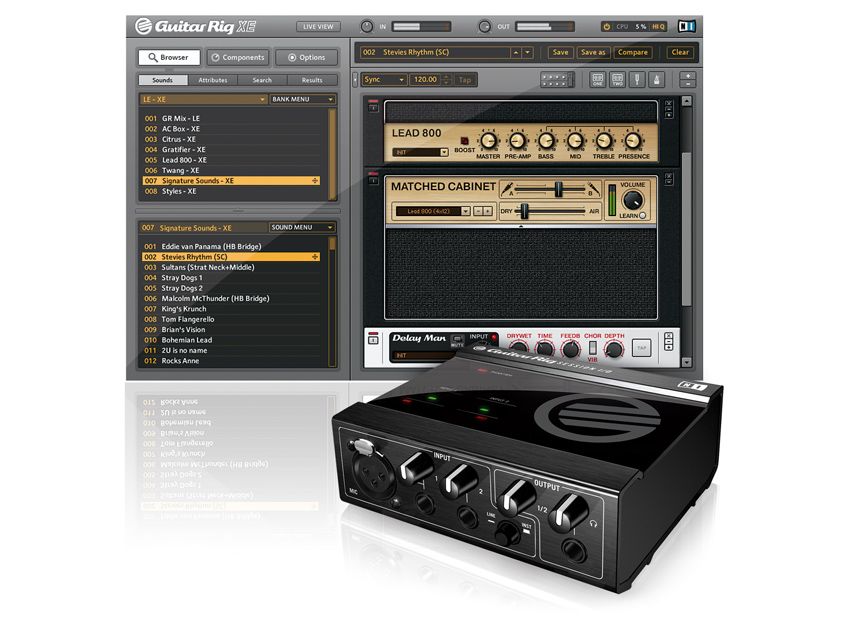 Guitar Rig Session is a complete recording solution MusicRadar