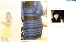 Some people saw #thedress as white and gold, others as blue and black