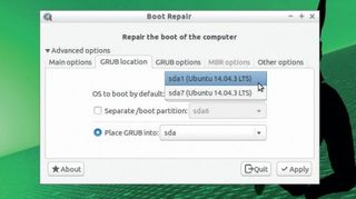 How to boot repair Ubuntu