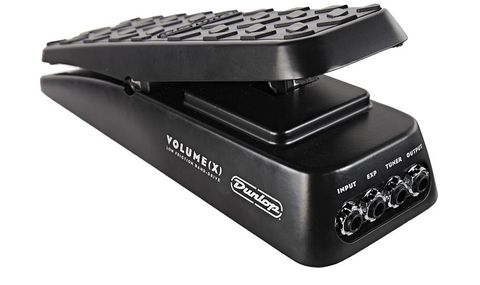 The Volume (X) is so called because it can also be used as an expression pedal for your other effects