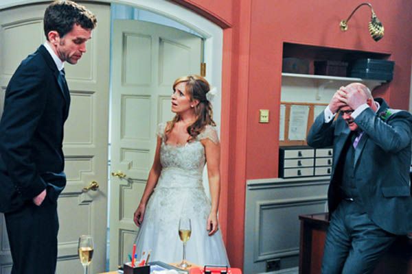 Emmerdale&#039;s Dominic: Marlon ruins Paddy&#039;s wedding!