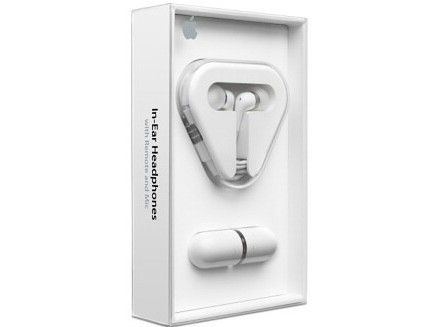 Apple in-ear earphones with remote and mic