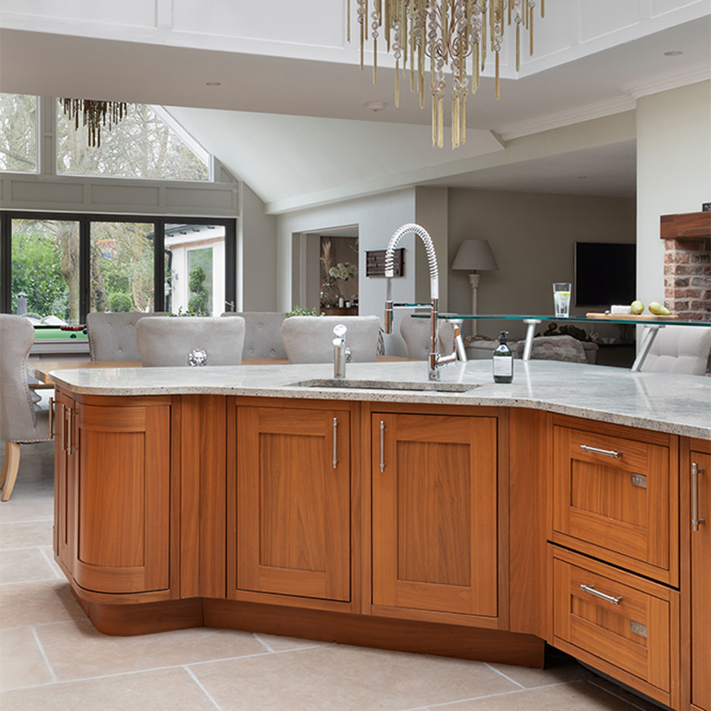 kitchen with cabinet