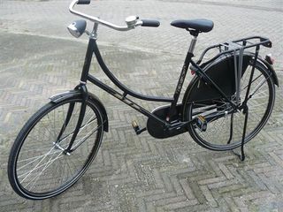 The Omafiets, originally designed in 1892, is one of the most popular choices of bike in the Netherlands