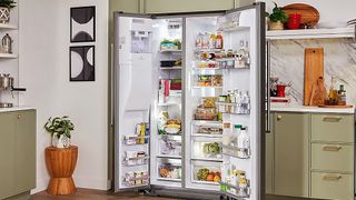 KitchenAid KRSF705HPS 24.8 Cu. Ft. Side-by-Side Refrigerator