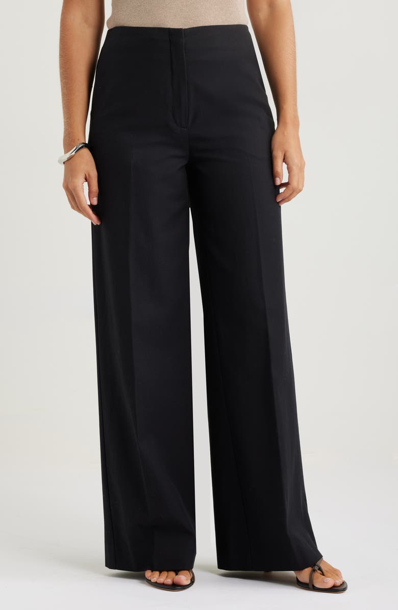 High Waist Wide Leg Pants