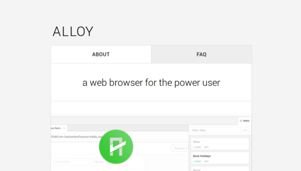 web design tools: alloy
