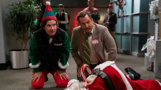 Jason Bateman and Will Arnett in Who Killed Santa?: A Murderville Murder Mystery