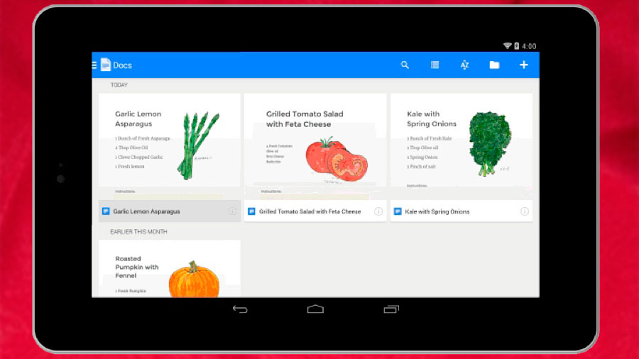 Google Docs app