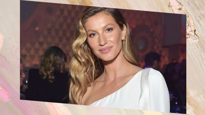 Gisele Bündchen at an event with the trending tiramisu hair color