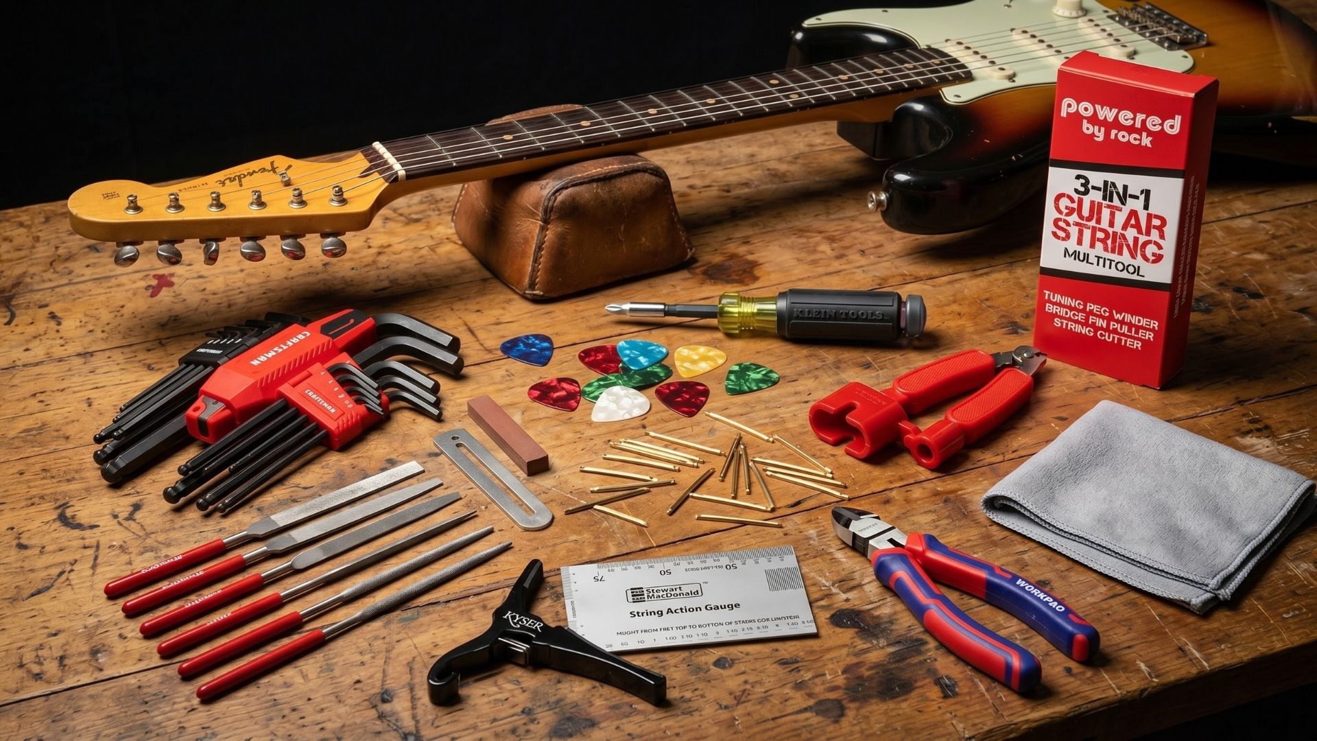 I never play a gig without these 8 essential tools