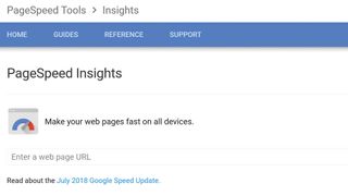 Google Analytics: page speed insights