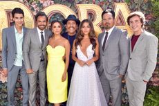 The cast of "Dora and the Lost City of Gold".