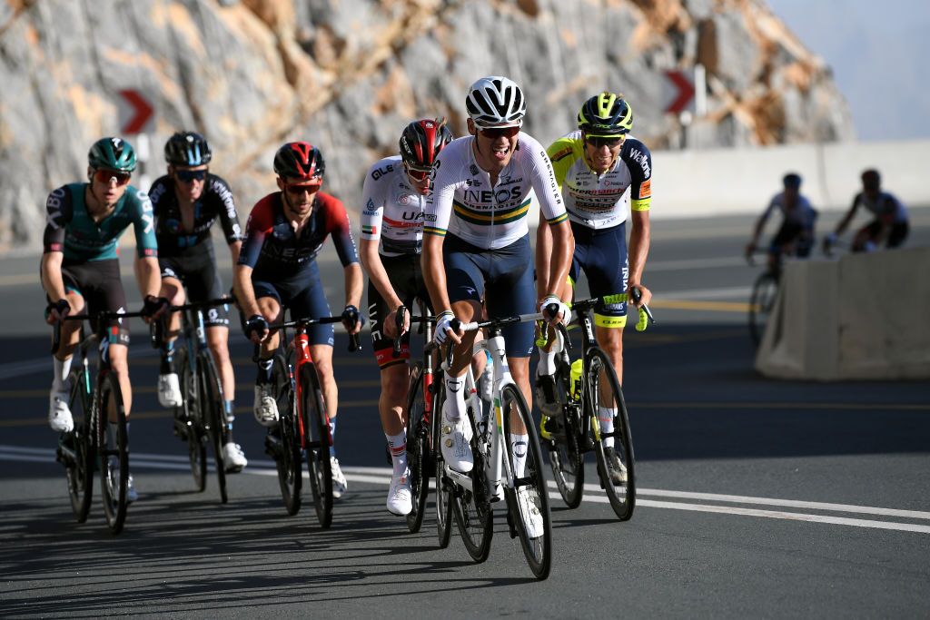 Luke Plapp (Ineos Grenadiers) impressed at the UAE Tour