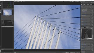 Screenshot of RawTherapee raw conversion software in use