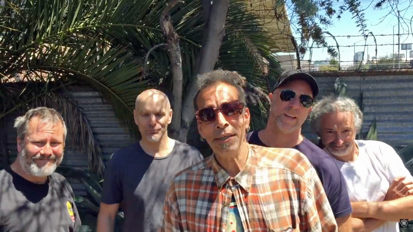 A picture of Faith No More with Chuck Mosley