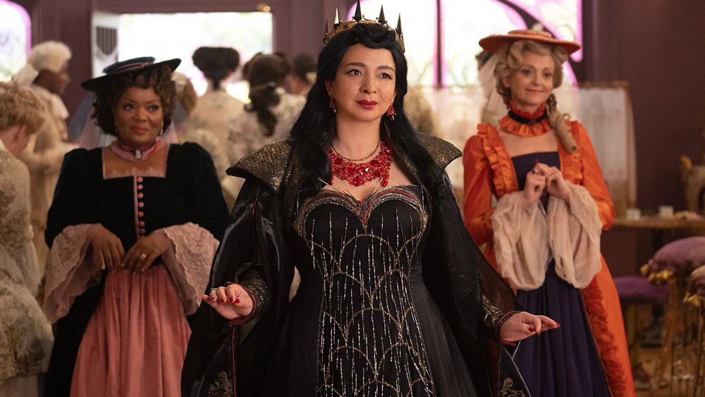 A still from the new Disney film Disenchanted