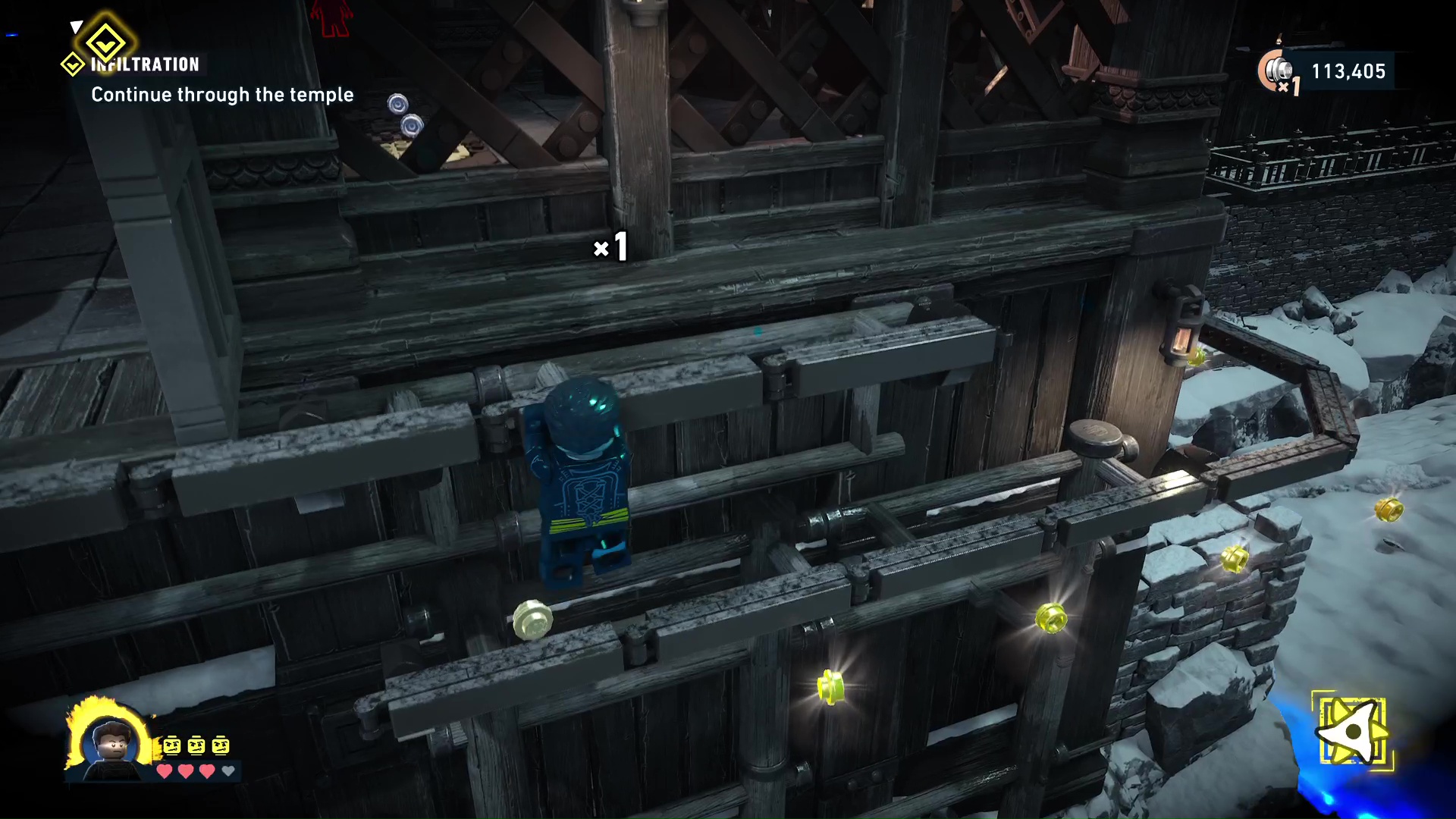 Getting the first Red Brick in Lego Batman Legacy of the Dark Knight