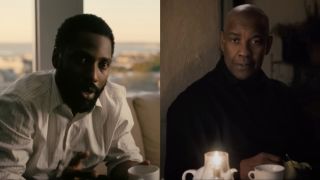 John David Washington in Tenet and Denzel Washington in The Equalizer 3