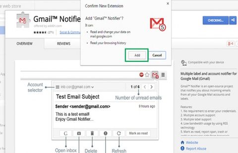 enable gmail desktop notifications