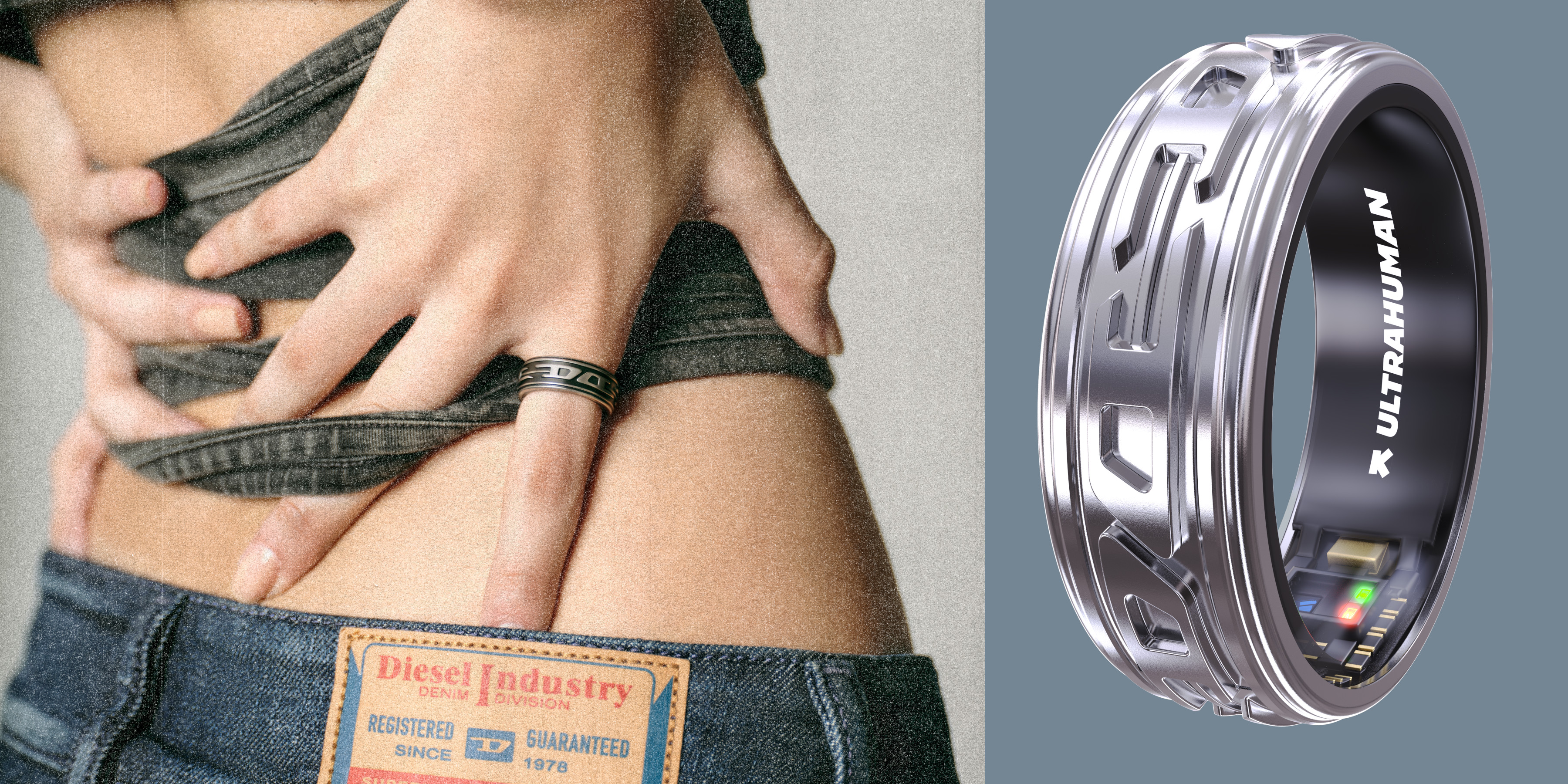 Diesel x Ultrahuman Smart Ring