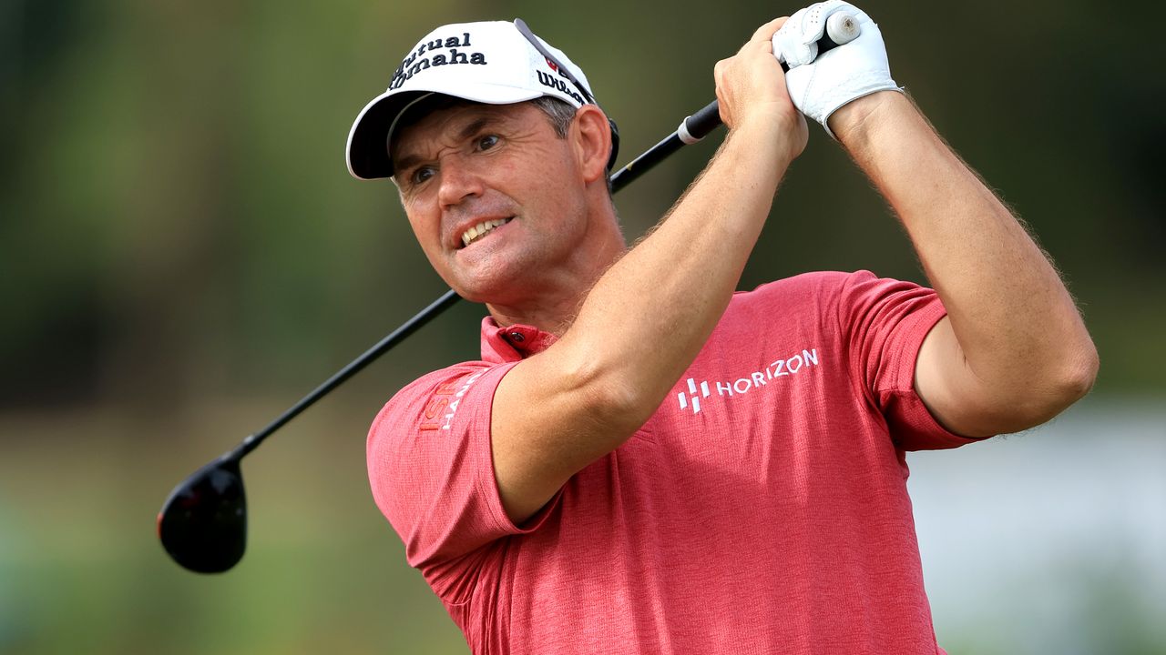 Padraig Harrington during the TimberTech Championship at Broken Sound