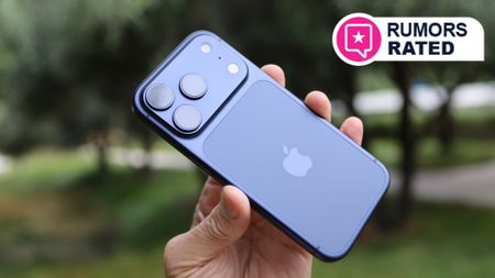 an image of an iPhone 17 Pro with the Rumors Rated badge