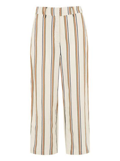 Black Flat Front Crop Trouser, WHISTLES