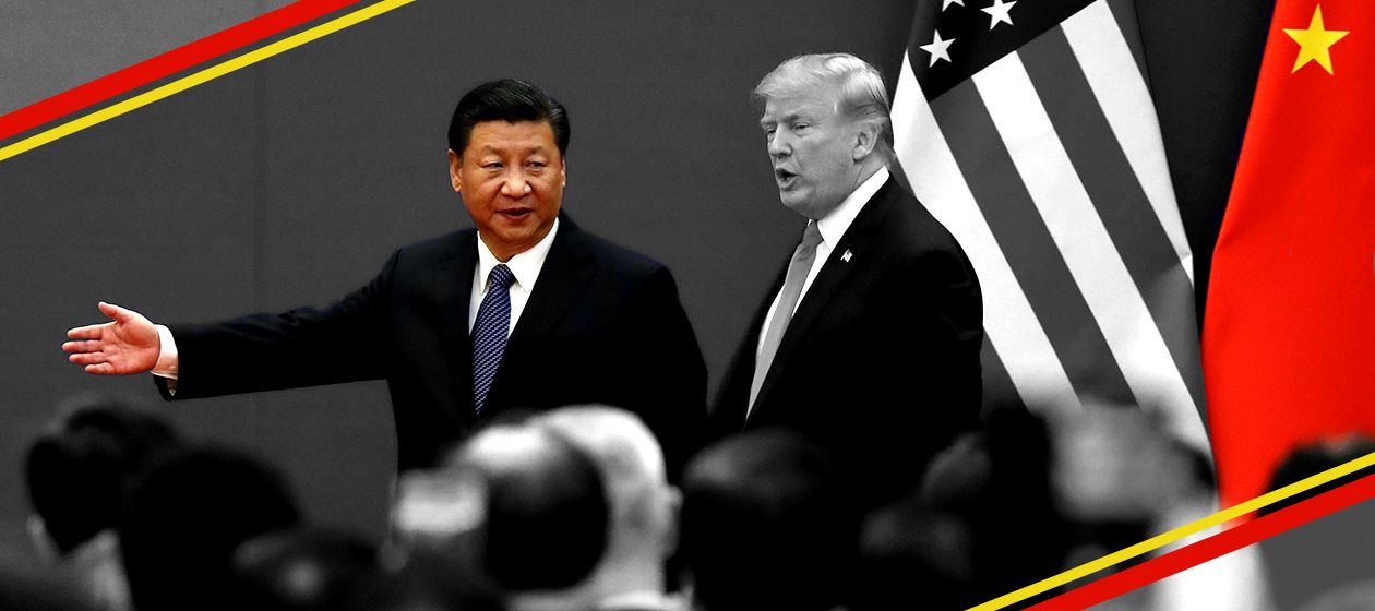 President Trump and Xi Jinping.