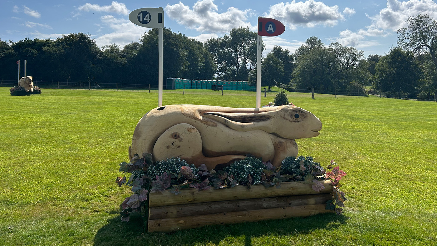 Burghley Horse Trials cross-country course