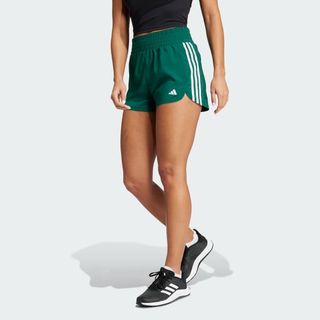 Pacer Training 3-Stripes Woven High-Rise Shorts