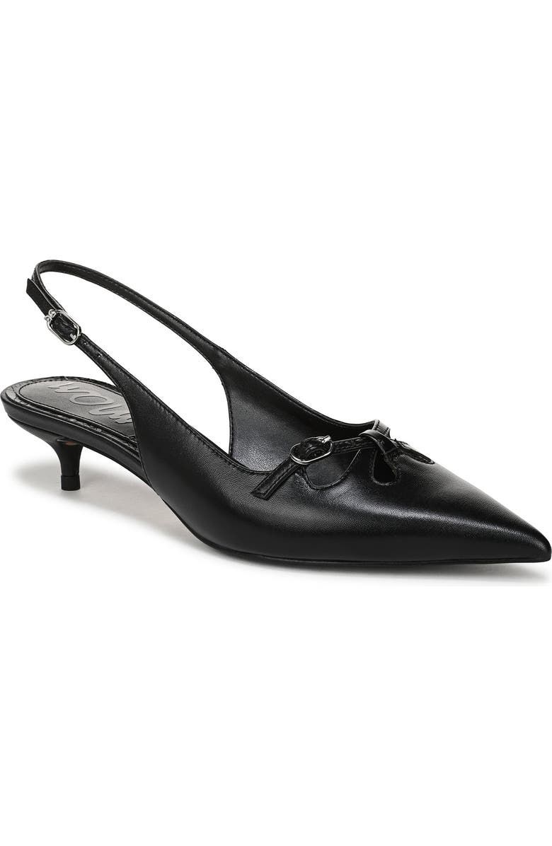 Fauna Kitten Heel Slingback Pump
