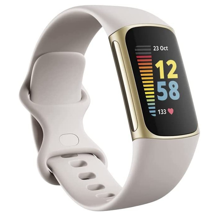 Fitbit Charge 5 em Branco Lunar