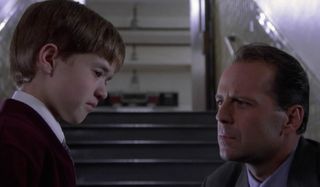 The Sixth Sense Cole and Malcolm meeting at the stairs