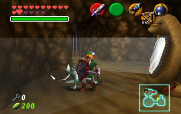 The Legend of Zelda: Ocarina of Time Spirit Temple walkthrough ...