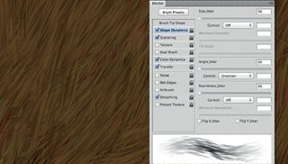 Using Angle Jitter set to Direction with a custom brush is great for painting hair and fur