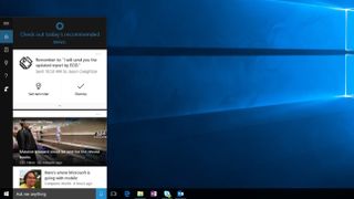 Cortana on Windows 10