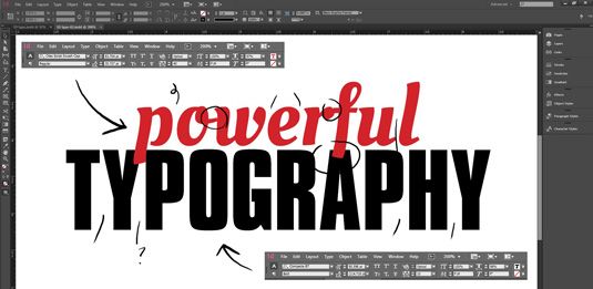 How to create type effects with InDesign | Creative Bloq