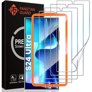 FANGTIAN 4-Pack for Samsung Galaxy S24 Ultra Screen Protector Film