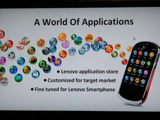 Lenovo lephone app slide