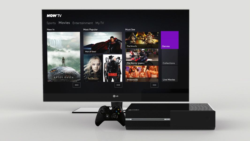 Sky's Now TV app arrives on Xbox One with tiles aplenty TechRadar