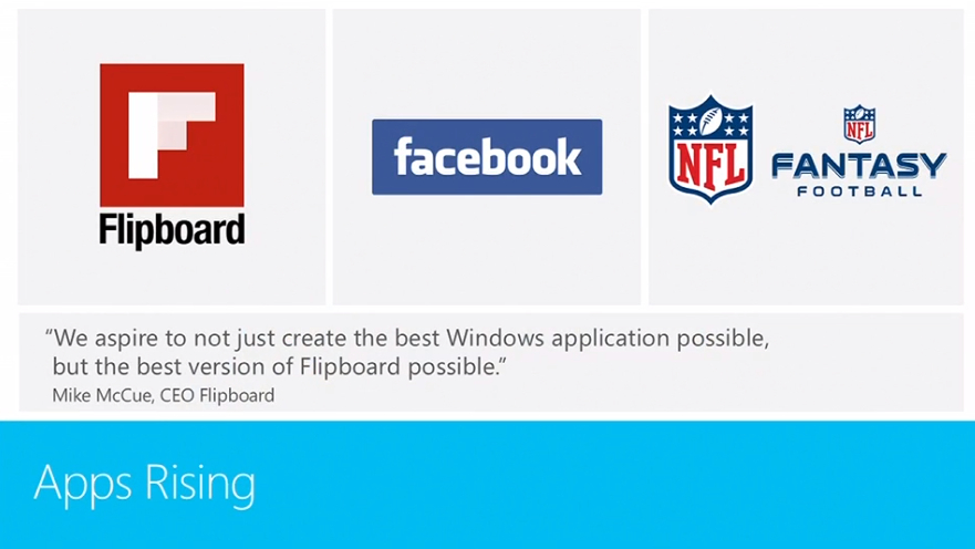 Facebook and Flipboard apps are coming to Windows 8