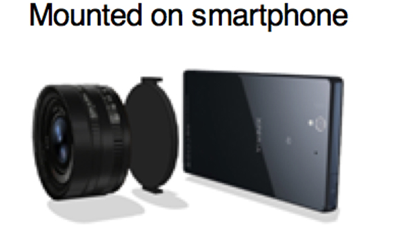 Sony smartphone camera mount